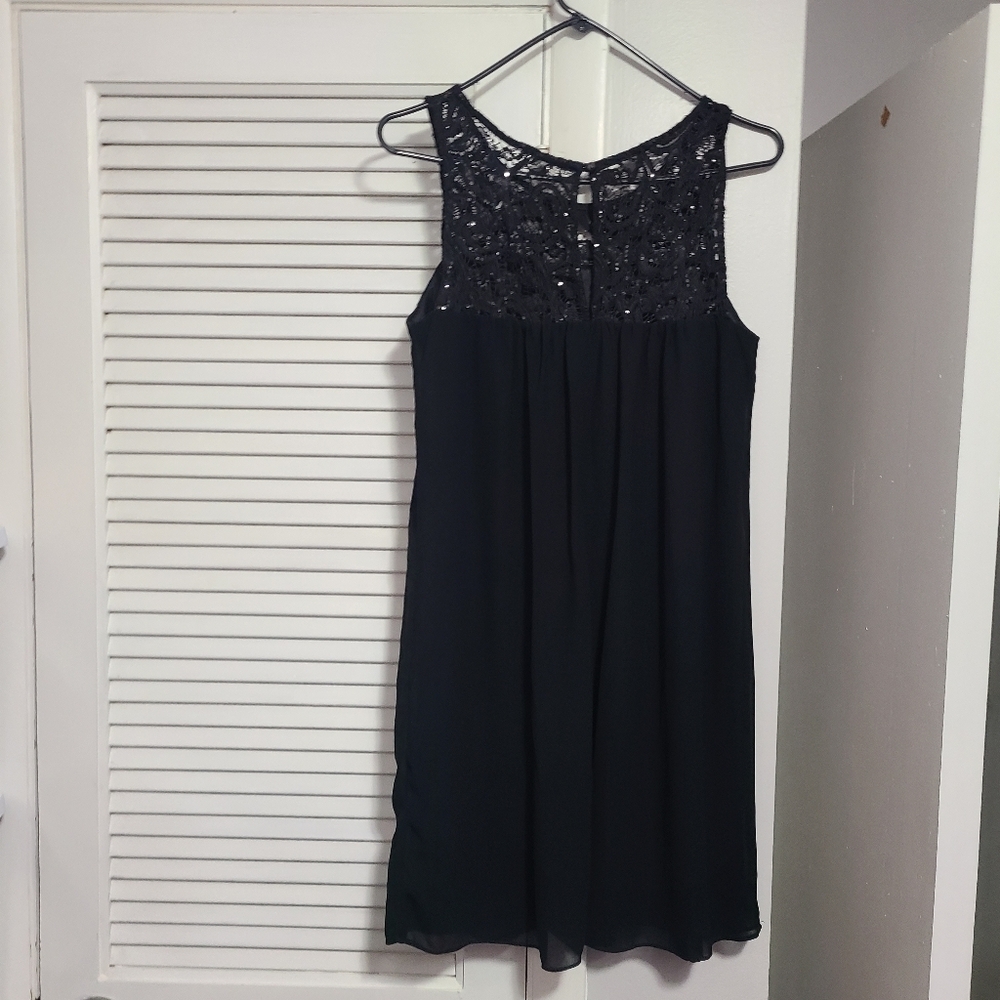 Rewind Black Lace Mini Dress 🌞Good For HOCO
